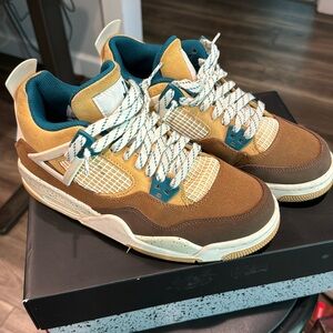 Boys Air Jordan 4 Retro (GS) Cacao